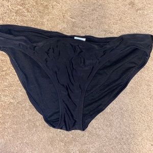 Black bikini bottom